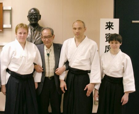 члены делегации с генеральным секретарем IAF Х.Сомэмия